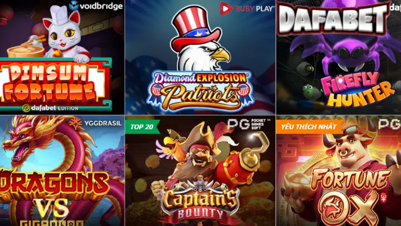 Top 10+ Slot Game Dafabet cực đỉnh 